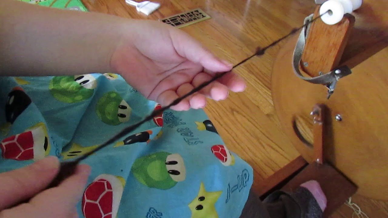 Spinning Babydoll Wool part 2