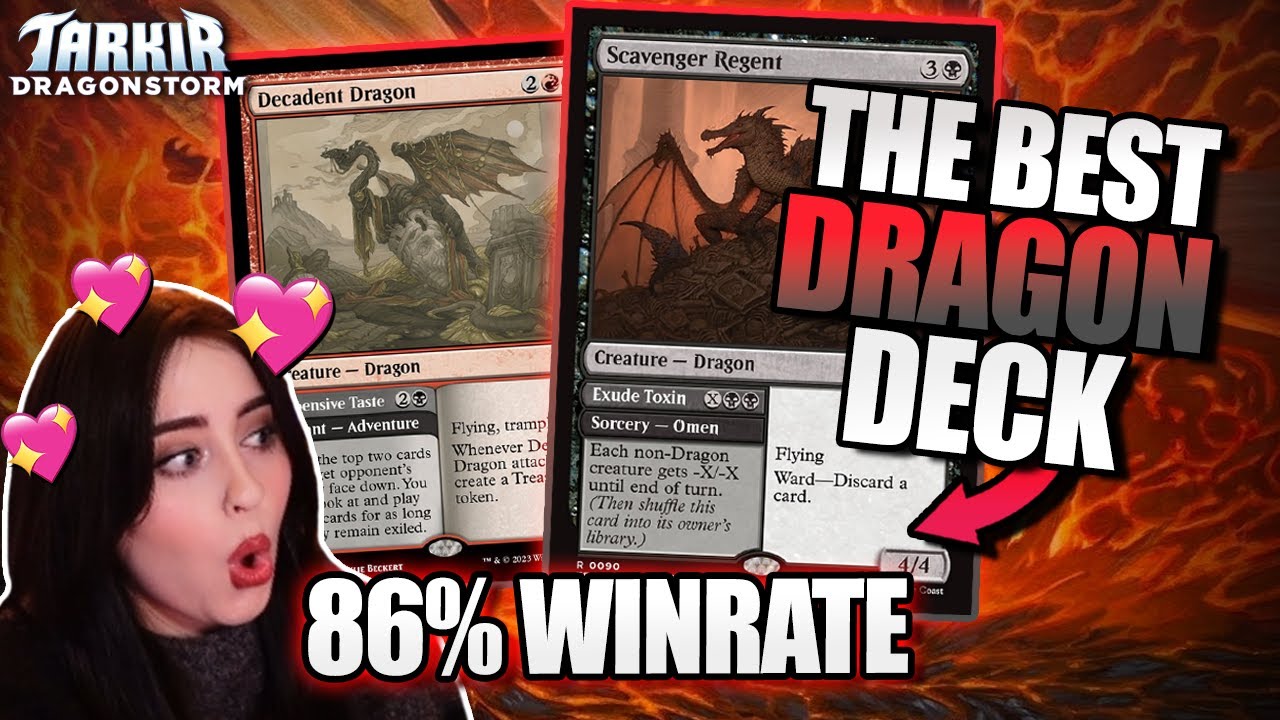 Rakdos Dragons DESTROYS Tier 1 Decks!😳 | Tarkir Standard MTG Arena
