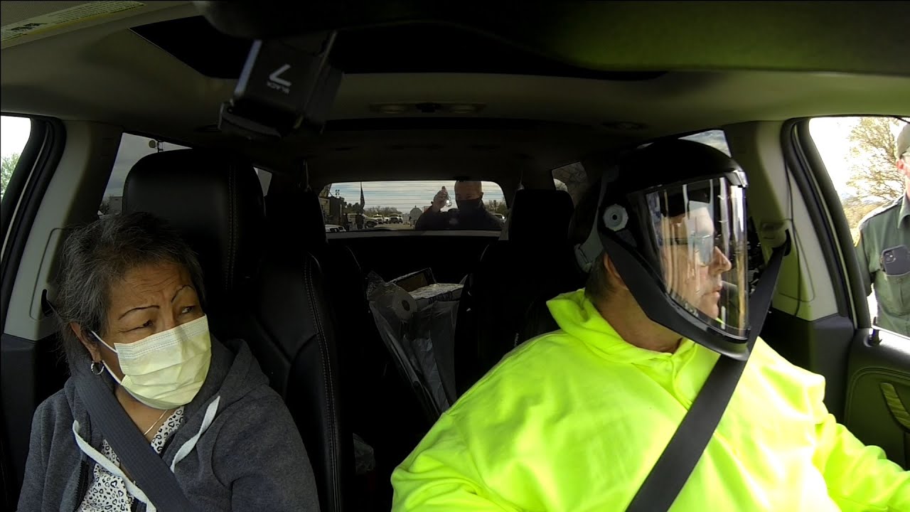 DHS Checkpoint Refusal, U.S. Border Patrol Immigration Interrogation, Amado, Arizona, 2021, GOPR0125