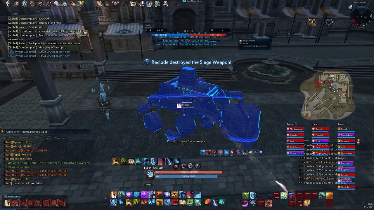 Tera Sorcerer PvP - Corsair's Stronghold - Icha - 7/2/2018 #1