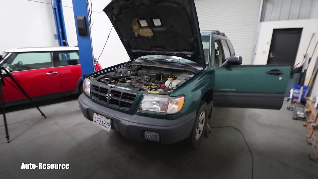 Subaru Check Engine Light Blinking Flashing and Fans Cycling On/Off
