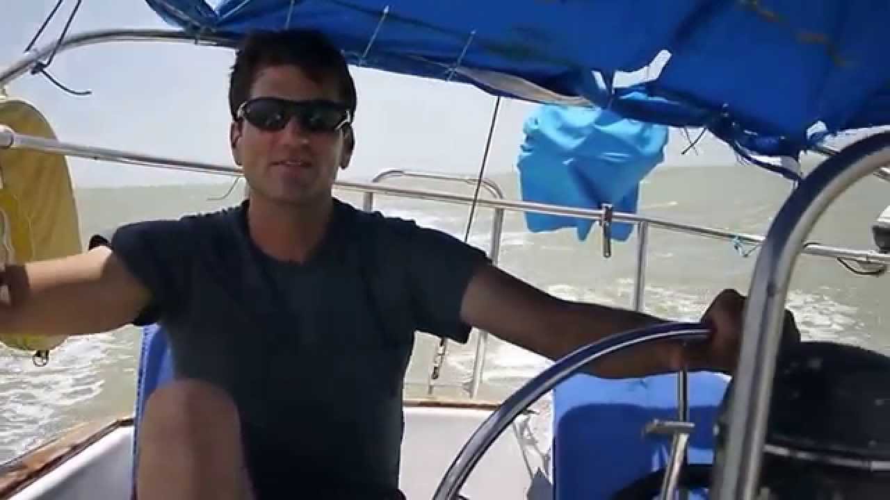 Endeavour 32 Sailing On The Gulf ICW (GIWW) San Antonio Bay