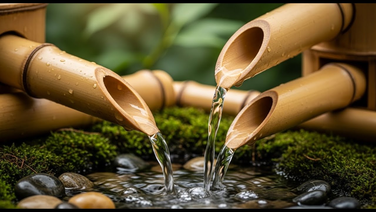 Peaceful Nature Sounds with Soft Music for Deep Sleep