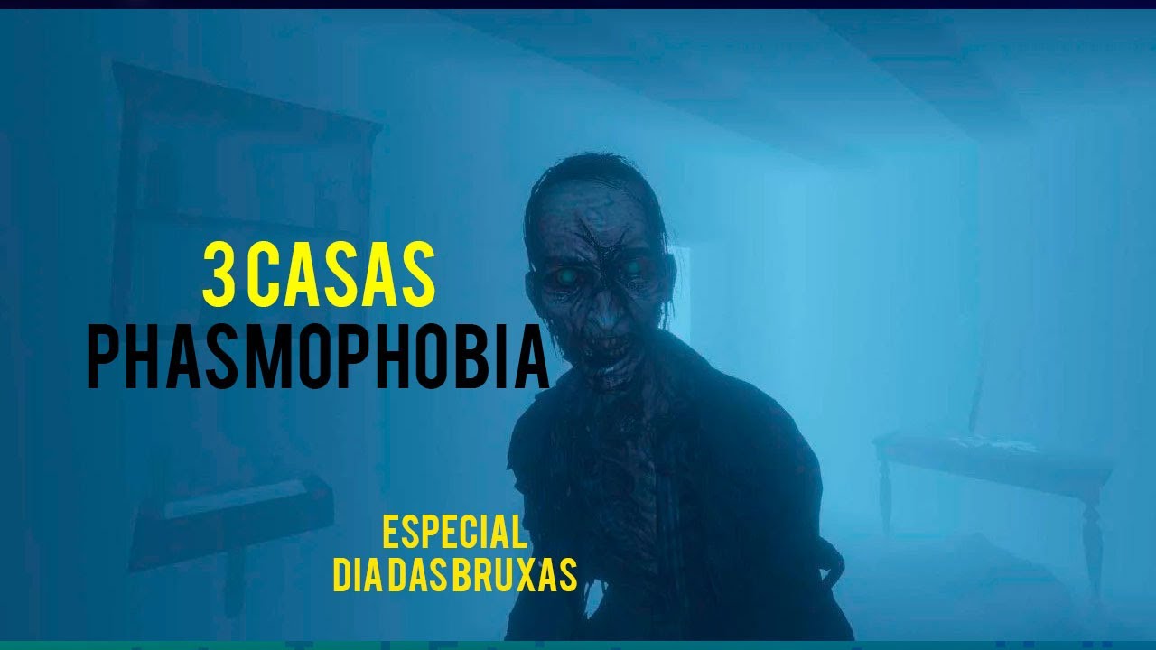 ESPECIAL DIA DAS BRUXAS - 1 HR DE PHASMOPHOBIA SEM CORTES