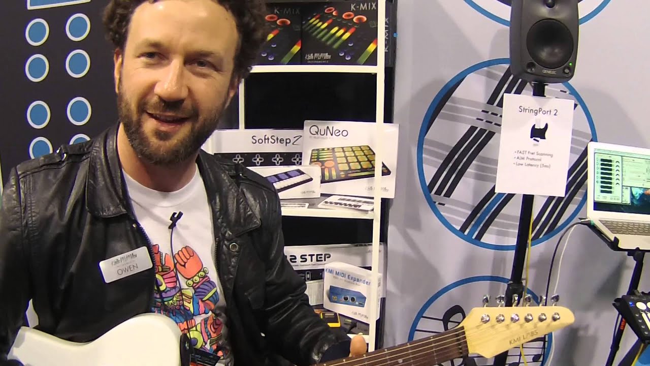 NAMM 2016 Keith McMillen Instruments StringPort 2 MIDI Guitar