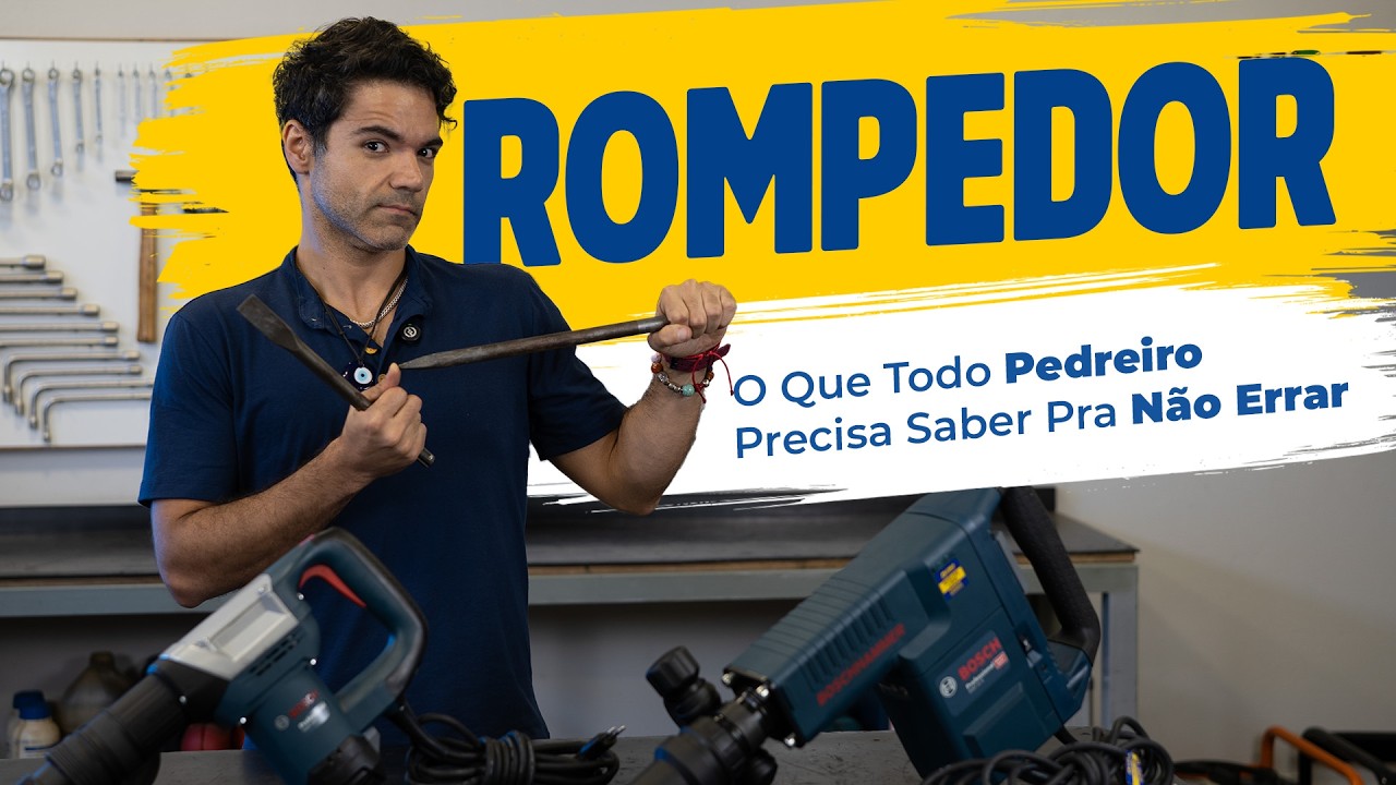 ROMPEDOR: O Que Todo Pedreiro Precisa Saber Pra N&atilde;o Errar