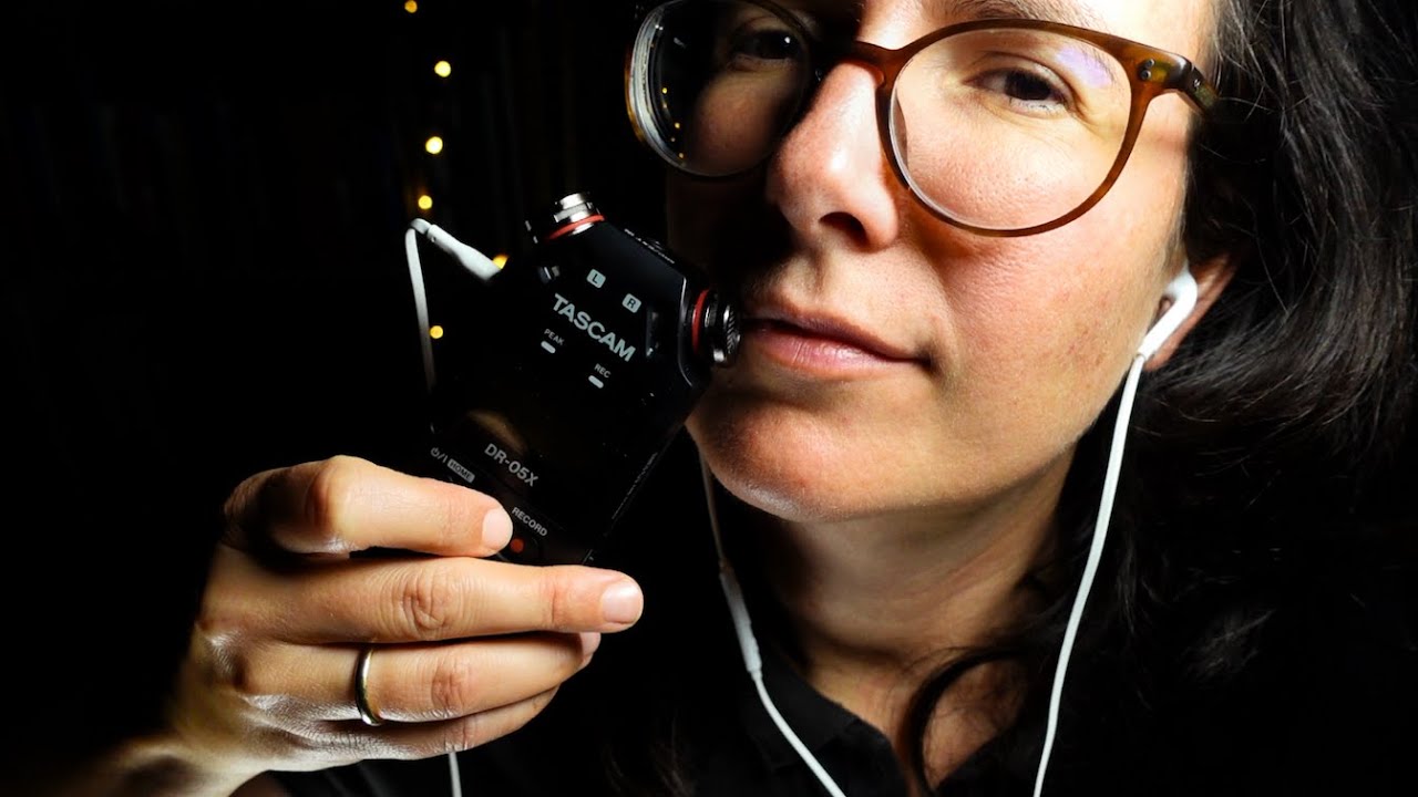 ASMR the Tingliest Tascam Mouth Sounds at 100 % Sensitivity (no talking) 2 Hours+