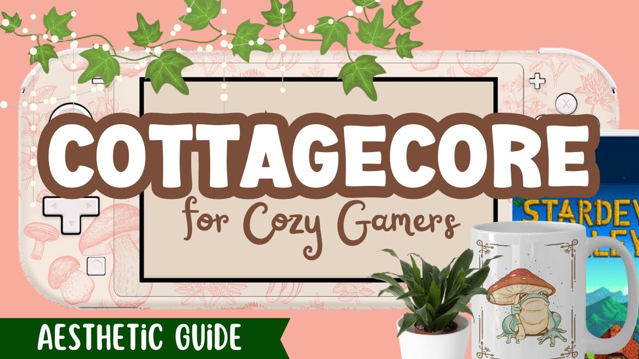 Cottagecore Gaming Setup Aesthetic Guide: Create Your DREAM Gaming Setup!