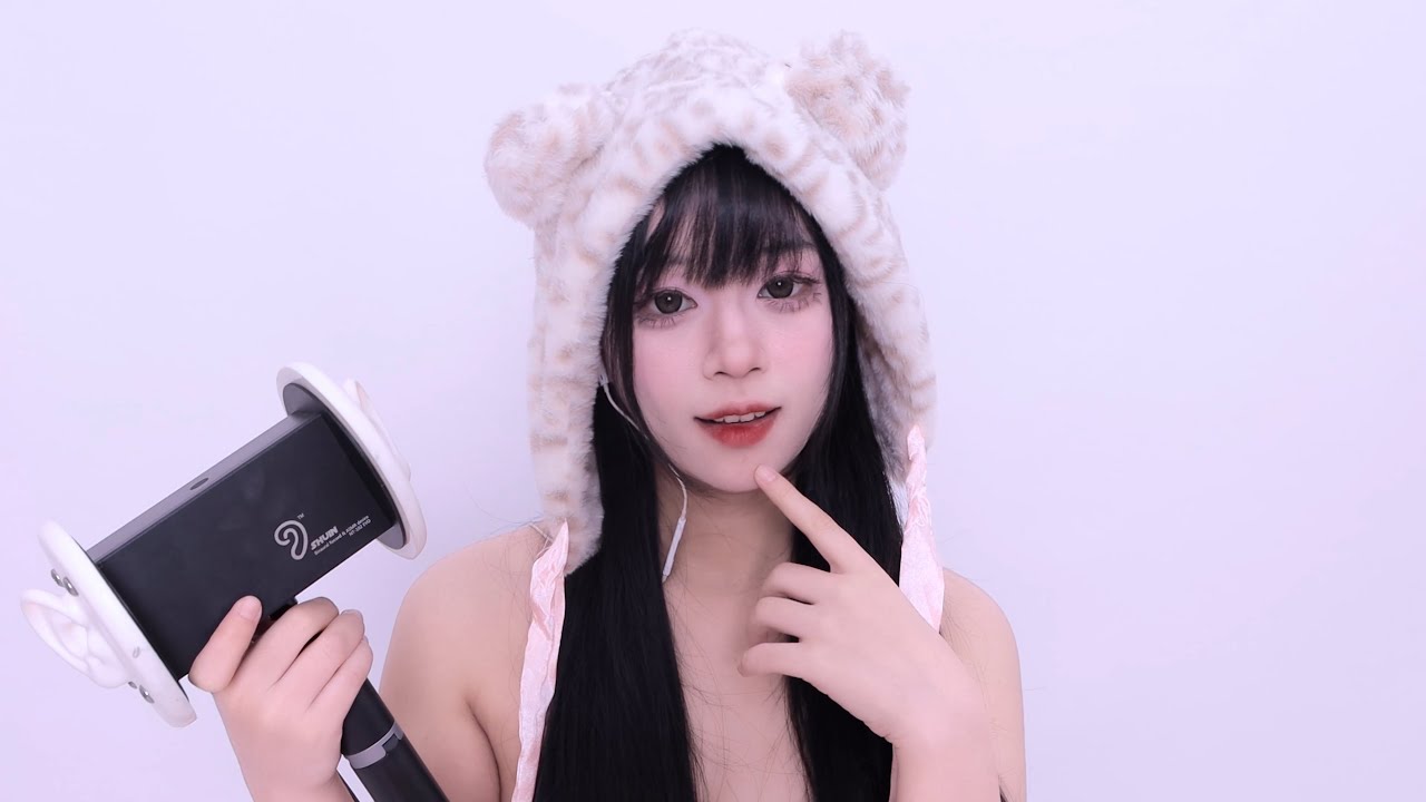 🥰晓美 Xiao Mei ASMR  舔耳口腔音喘息🎀 Ear Licking  Licking And Eating Ear Licking