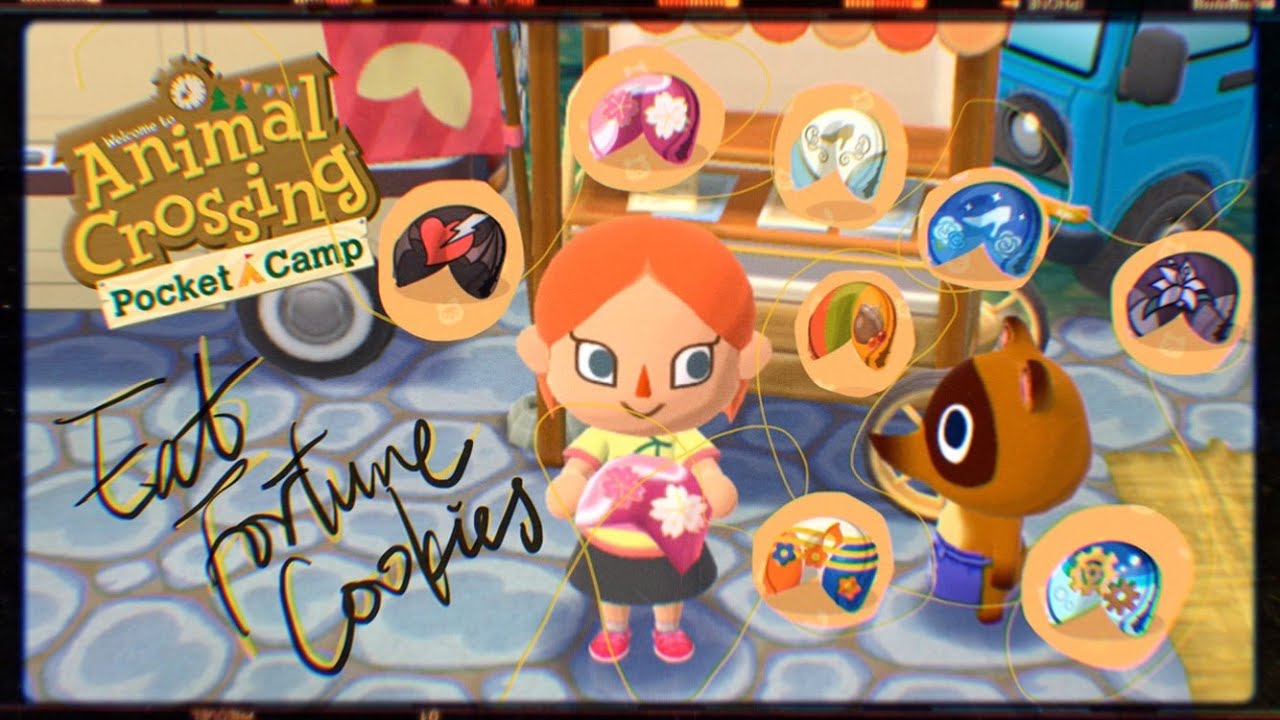 Whats's inside Fortune Cookies? Sakura Theme etc | Animal Crossing: Pocket Camp//Neverland Game