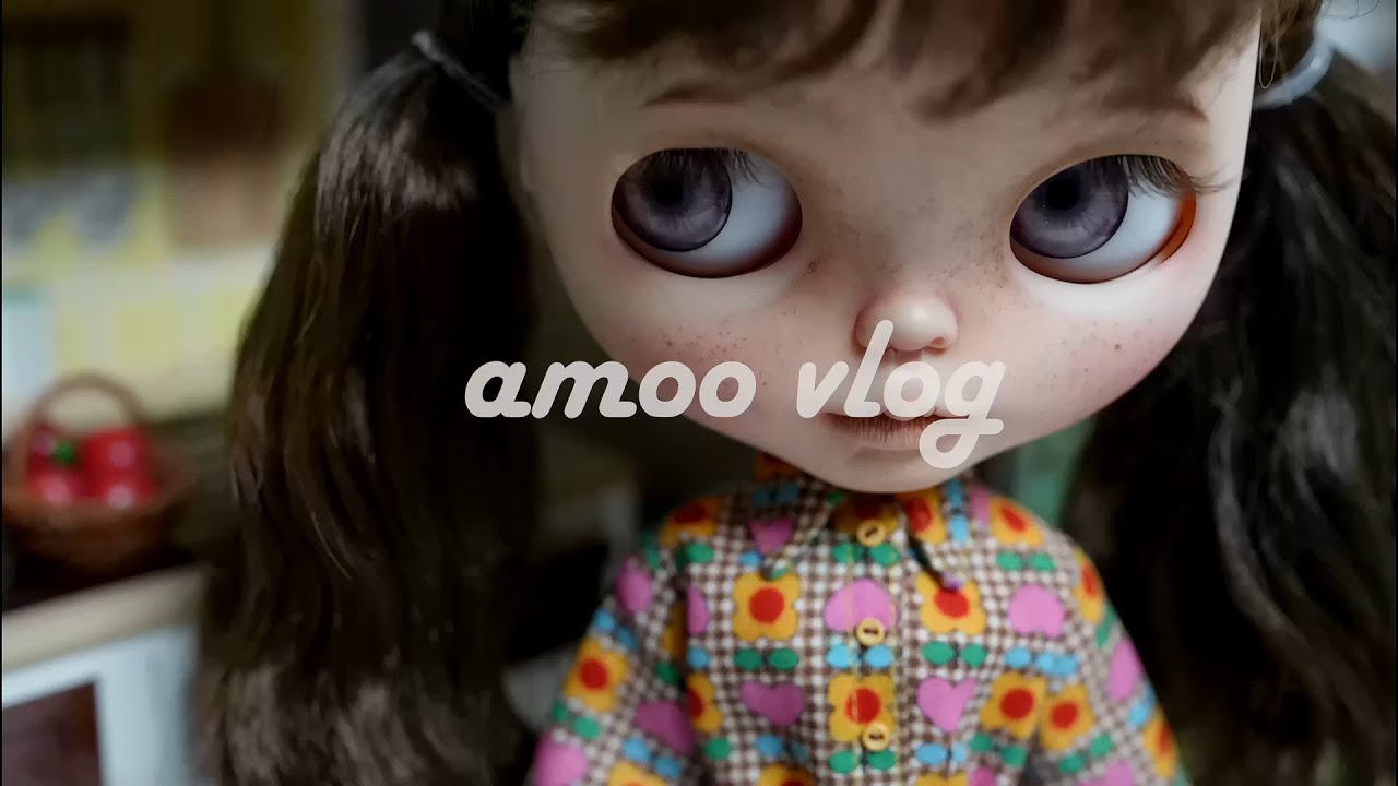 [vlog] 76. 10월의 인형옷 만들기 / Making Doll Clothes in October👚✂️🧵