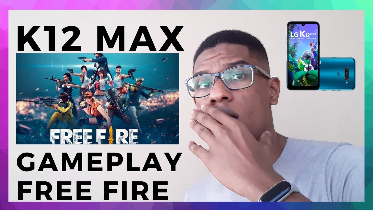 LG K12 MAX | Gameplay Garena Free Fire Ser&aacute; que Roda? (Celular BARATO Para Jogos?)