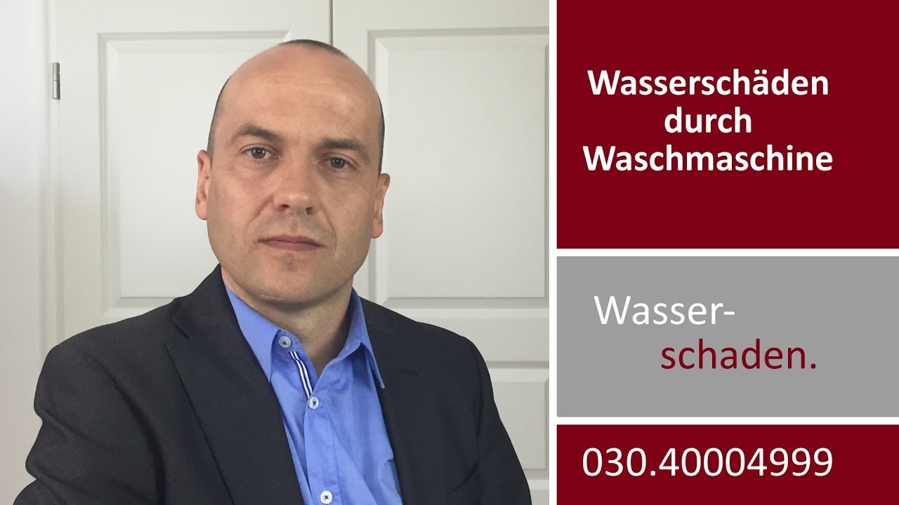 Wasserschaden in Mietwohnung VIII - Wasserschäden durch Waschmaschine