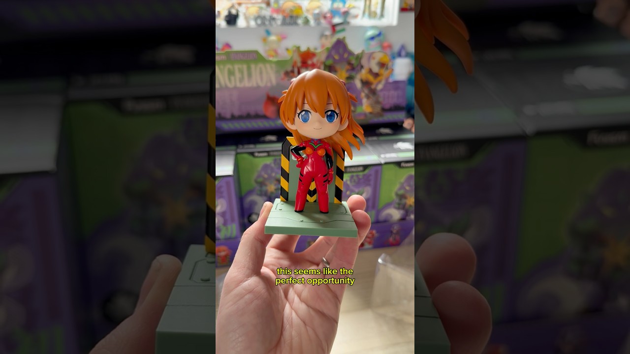 New Evangelion blind box toys! #evangelion #funism #gifted