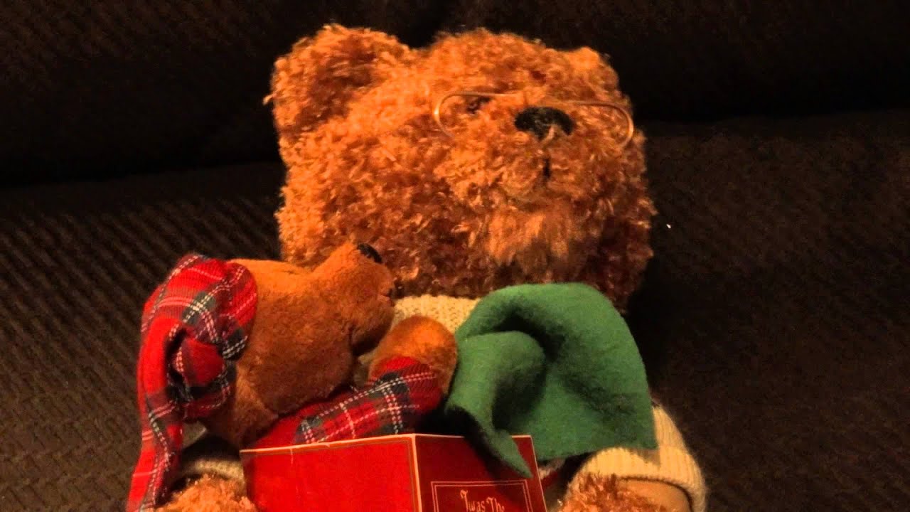 Twas the night before Christmas bear