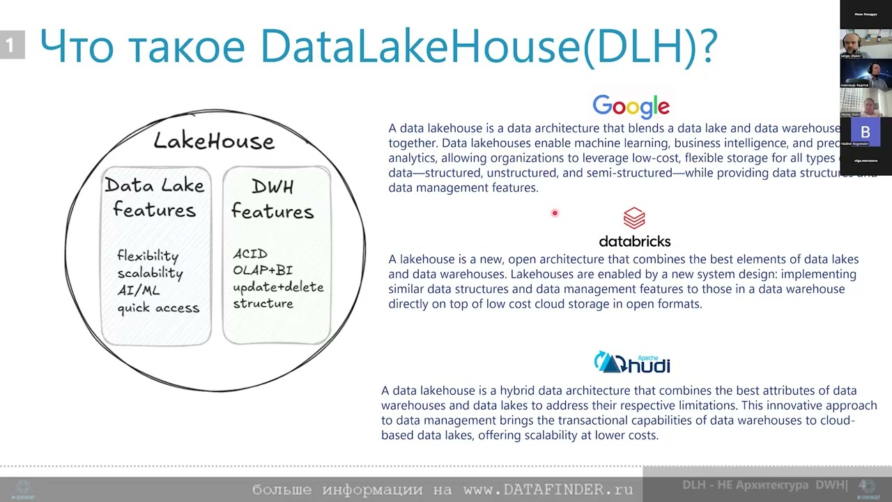 Независимый взгляд на LakeHouse разбор сценариев на примере использования Tengri Data Platform