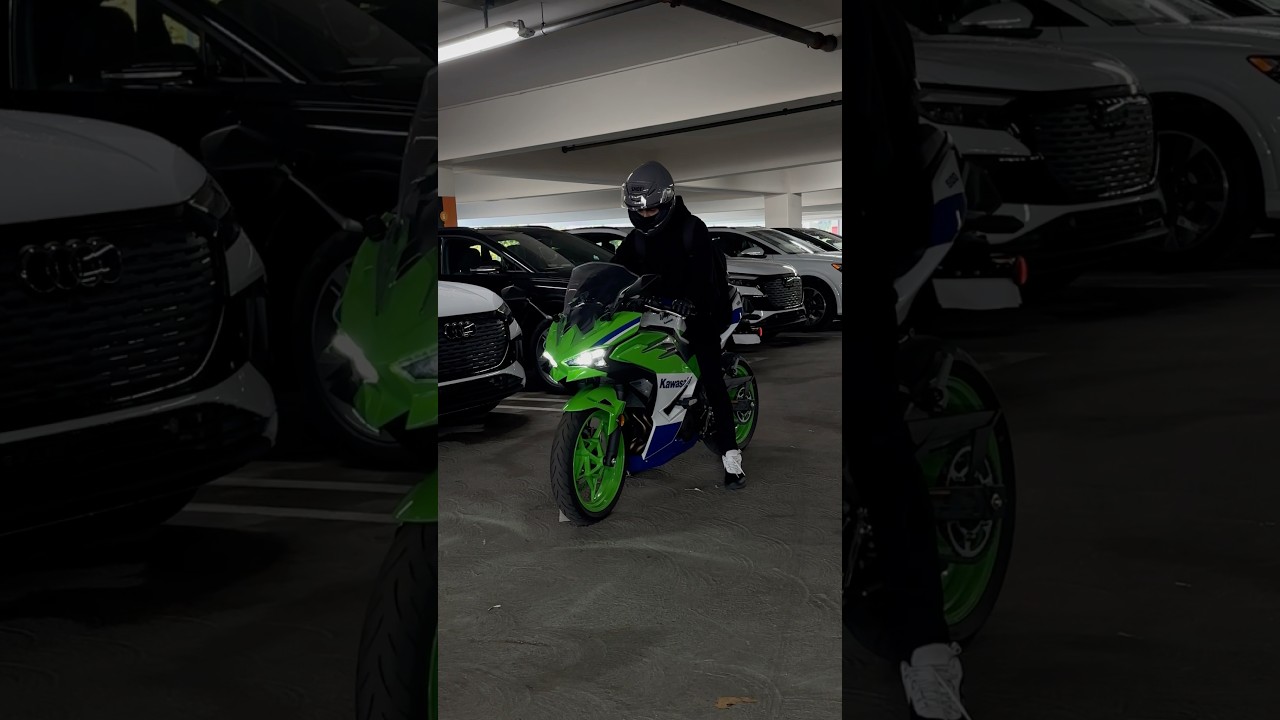 Ninja 500 LeoVince exhaust upgrade #kawasakininja500 #ninja500 #leovince #kawasaki
