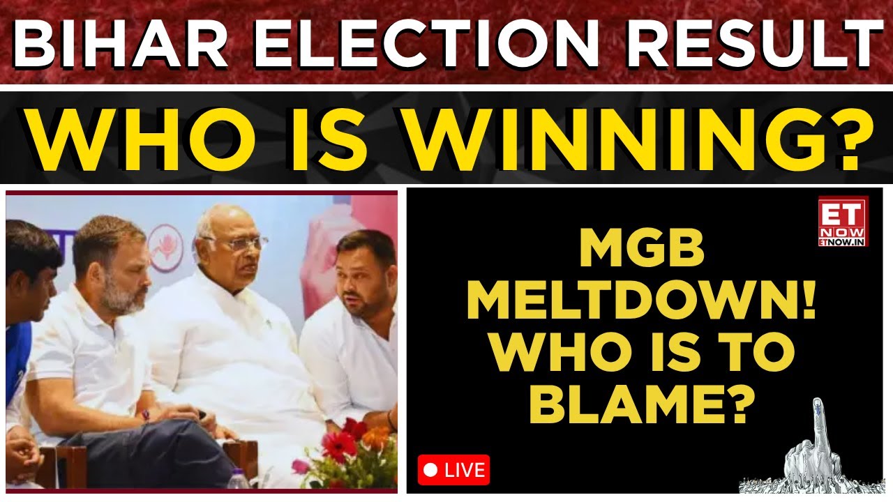 Bihar Election 2025 Debate Erupts: Congress Vs RJD Blame Game As NDA Vote Share Surges! | Breaking