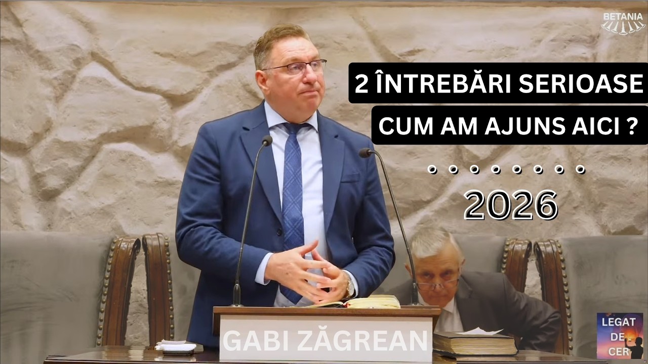PREDICA GABI ZAGREAN - CUM AM AJUNS AICI ?⎮ PREDICA 2026