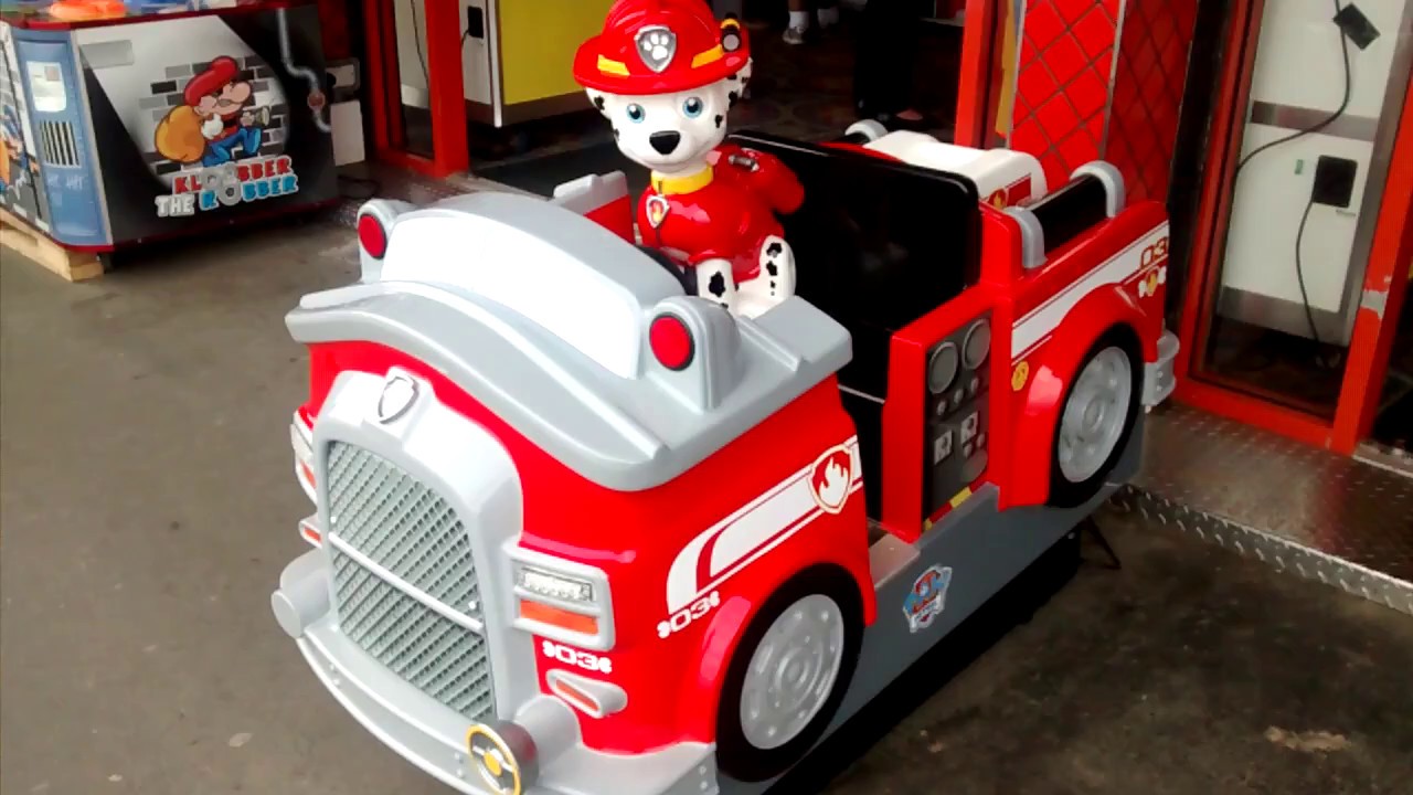 Paw patrol kiddie ride