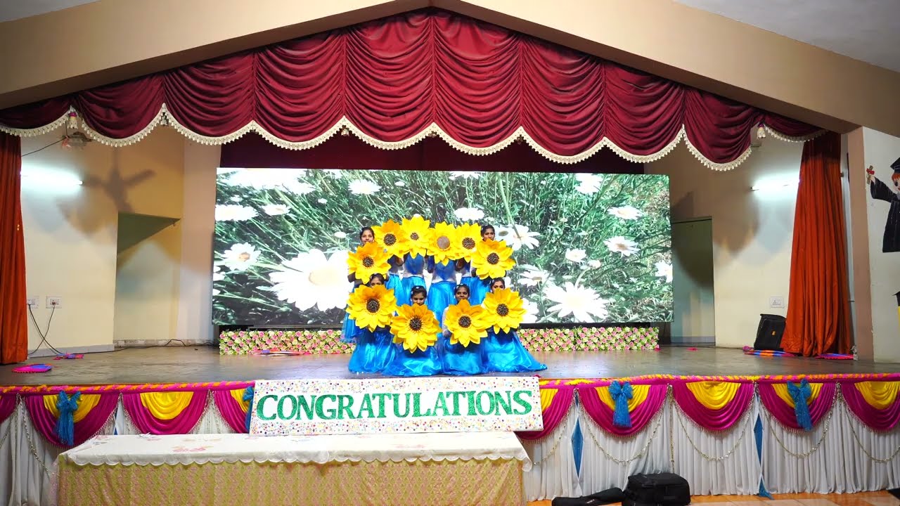 Pookale Sattru Voivedungal dance by III Years of St. Ann's College of Nursing, Vijayawada