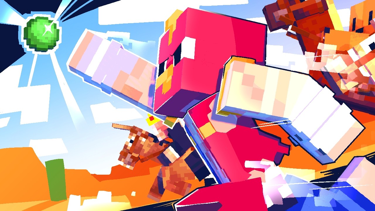 I Ran A Horse Race In Minecraft, ON FOOT!