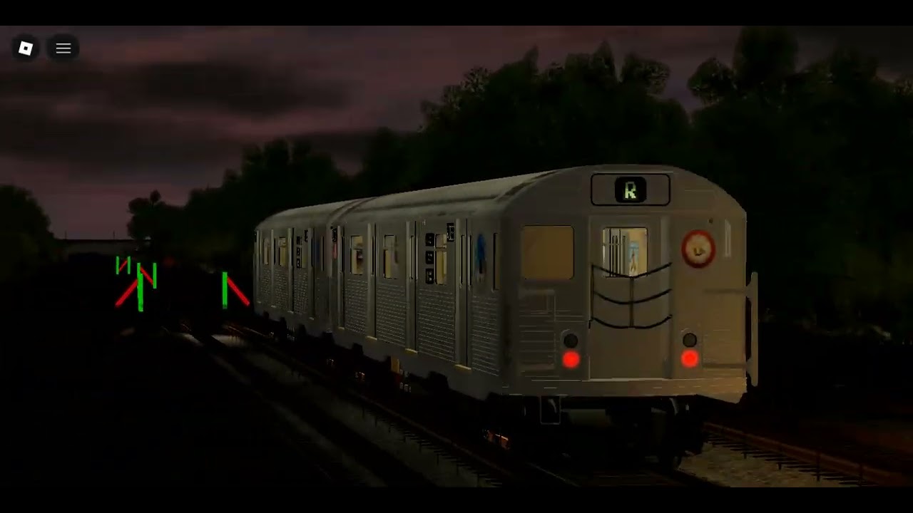 Train subway R38 (R) - 4029/4028 Point Lookout System