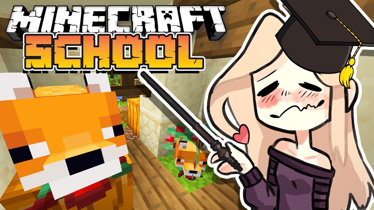 Minecraft SCHOOL Spécial RENARDS !! 🦊 ( École RP dans Minecraft)