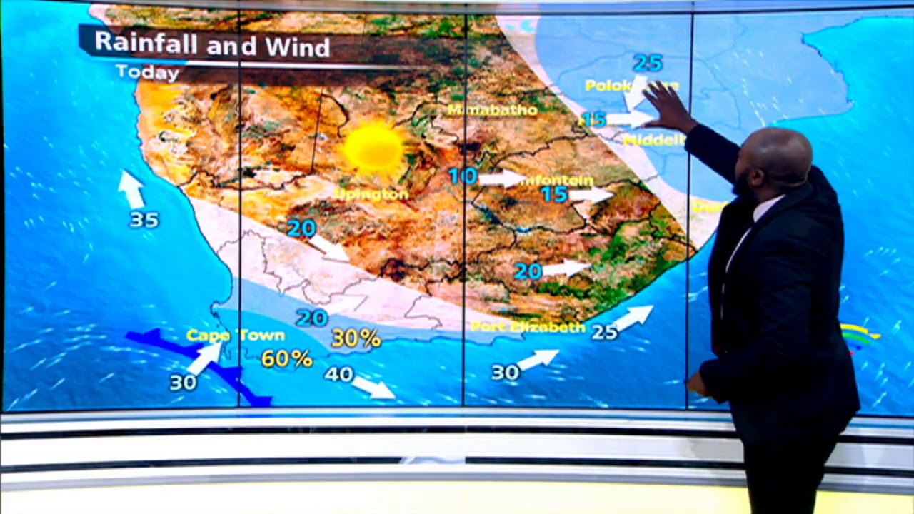 SA Weather | Monday 31 August 2020 | #SABCWeather