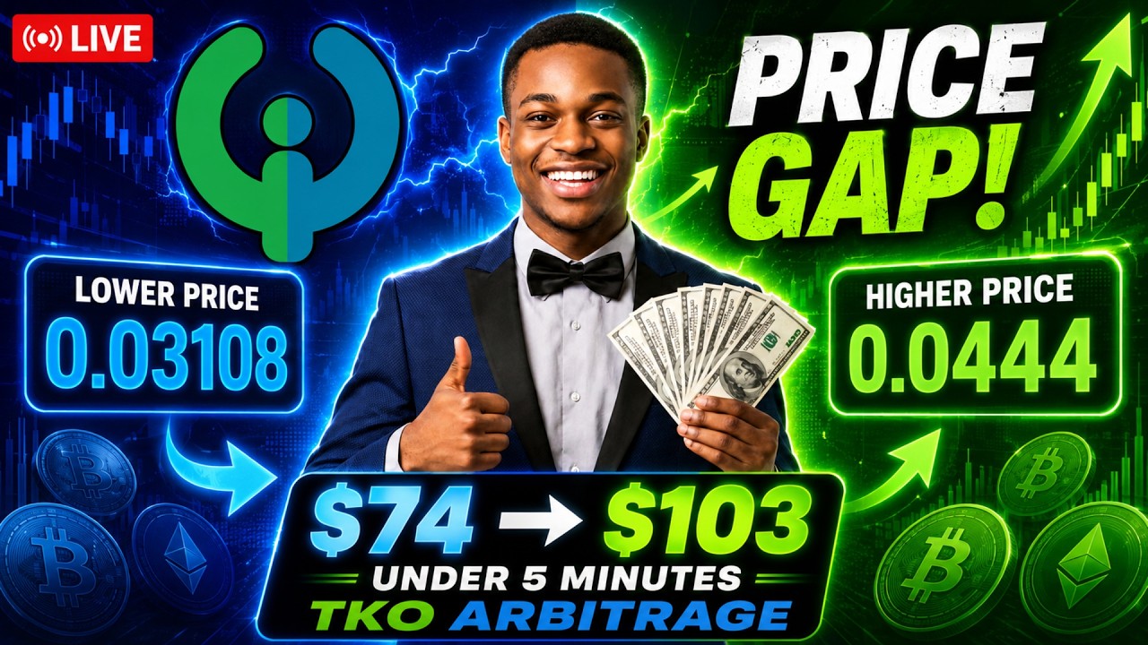 I Turned $74 Into $103 In 5 Minutes | Crypto Arbitrage With Binance & USDT (2026)