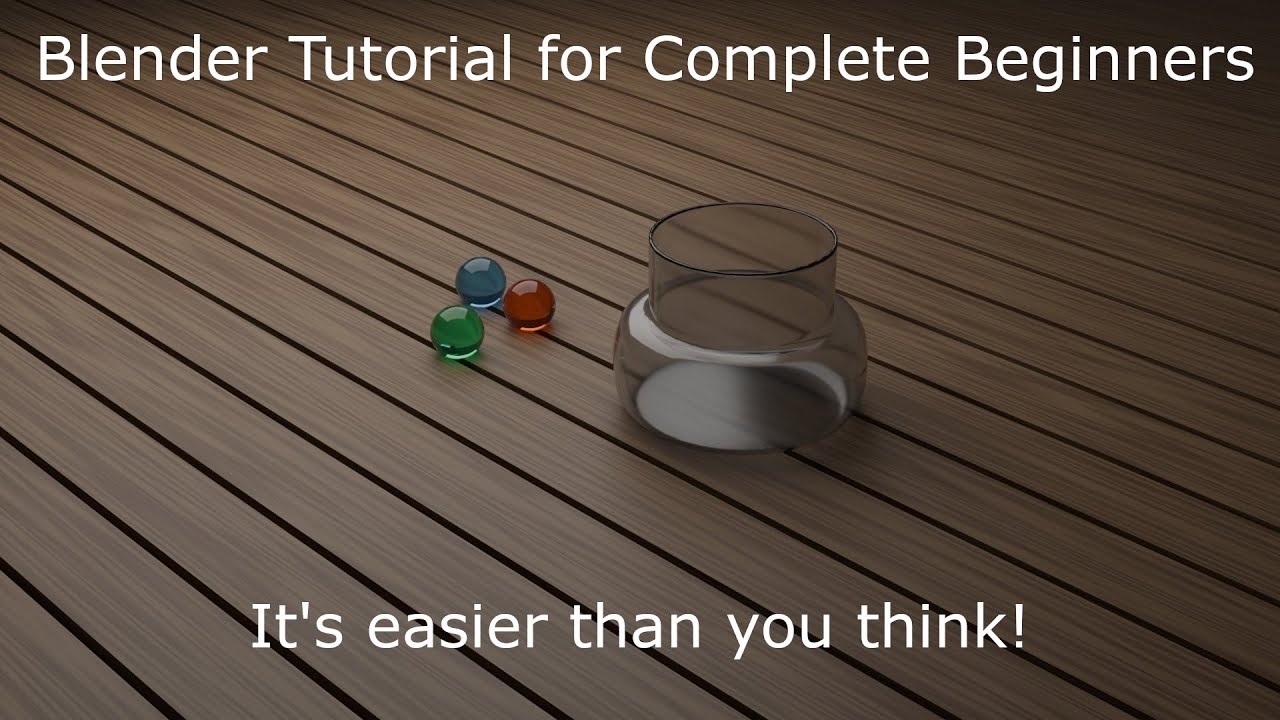 Blender Beginner Tutorial