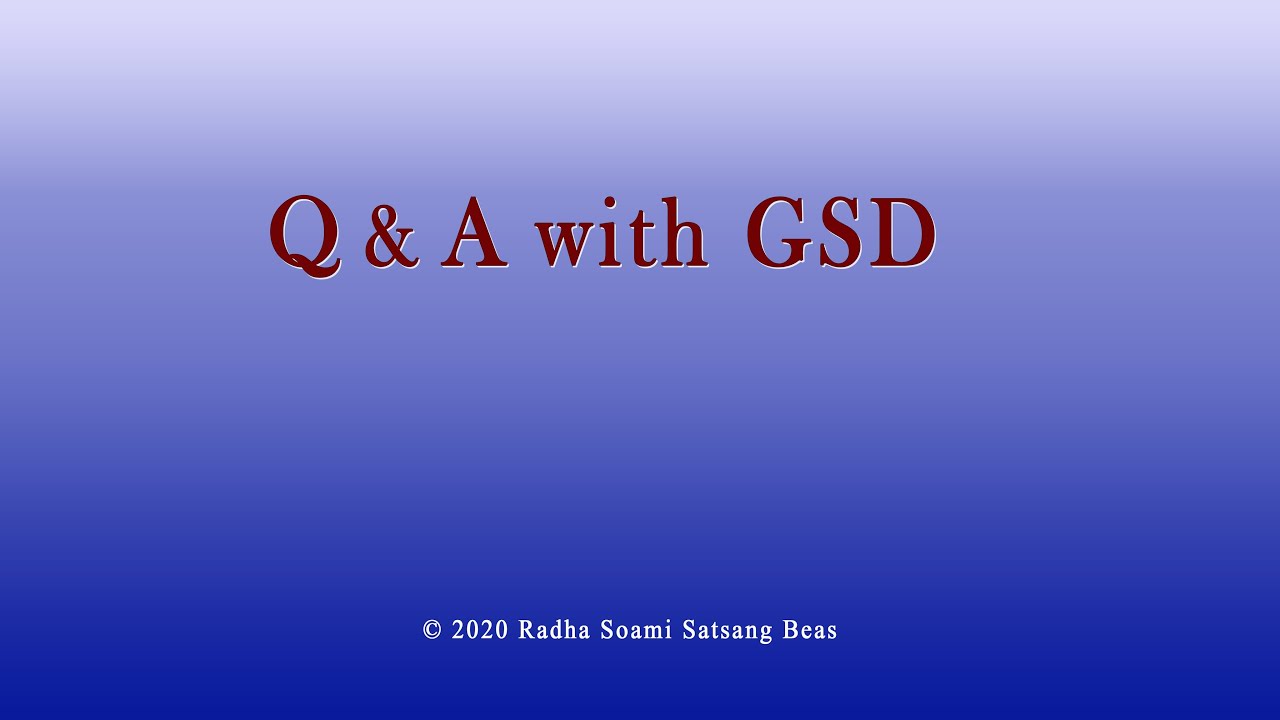 Q & A with GSD 002 Eng/Hin/Punj