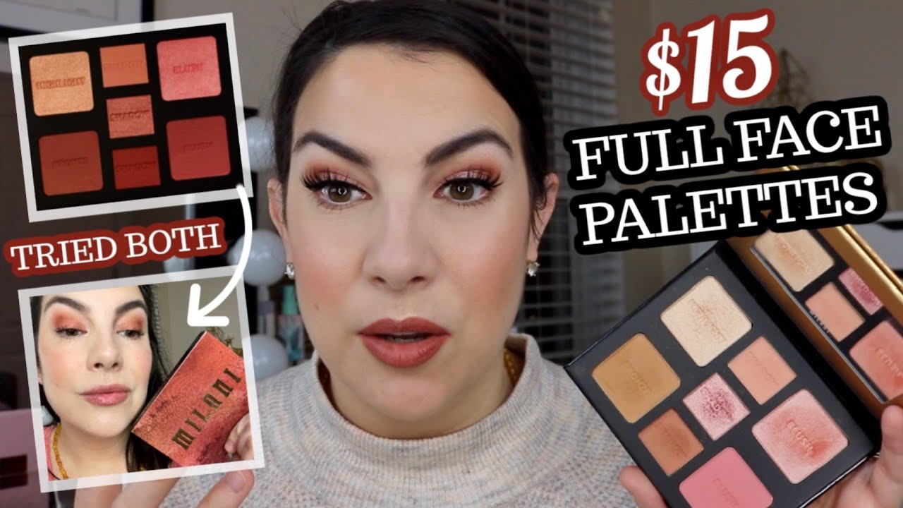 MILANI FULL FACE PALETTES... As Good As Charlotte Tilbury?