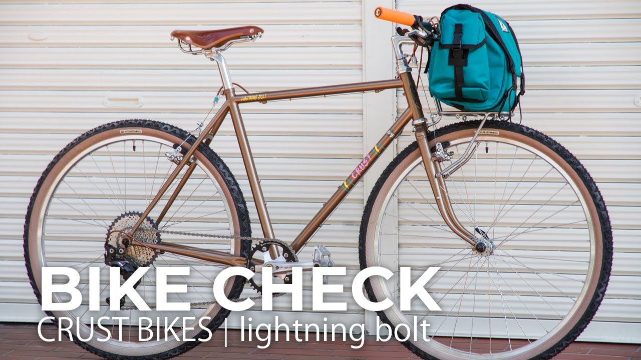 【BIKE CHECK】CRUST BIKES lightning boltー1×11sで組む等身大のランドナーー
