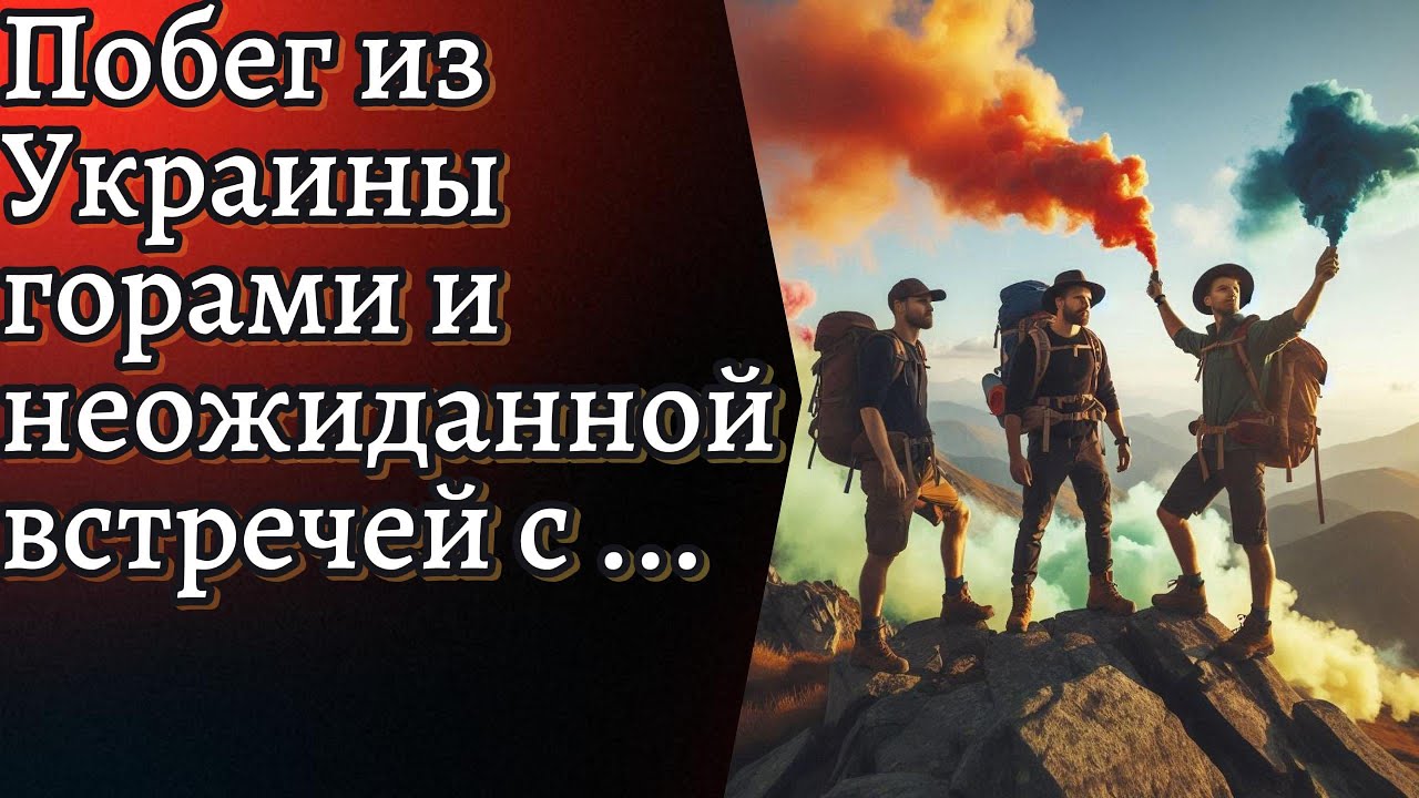 Побег из Украины горами и неожиданной встречей с...
