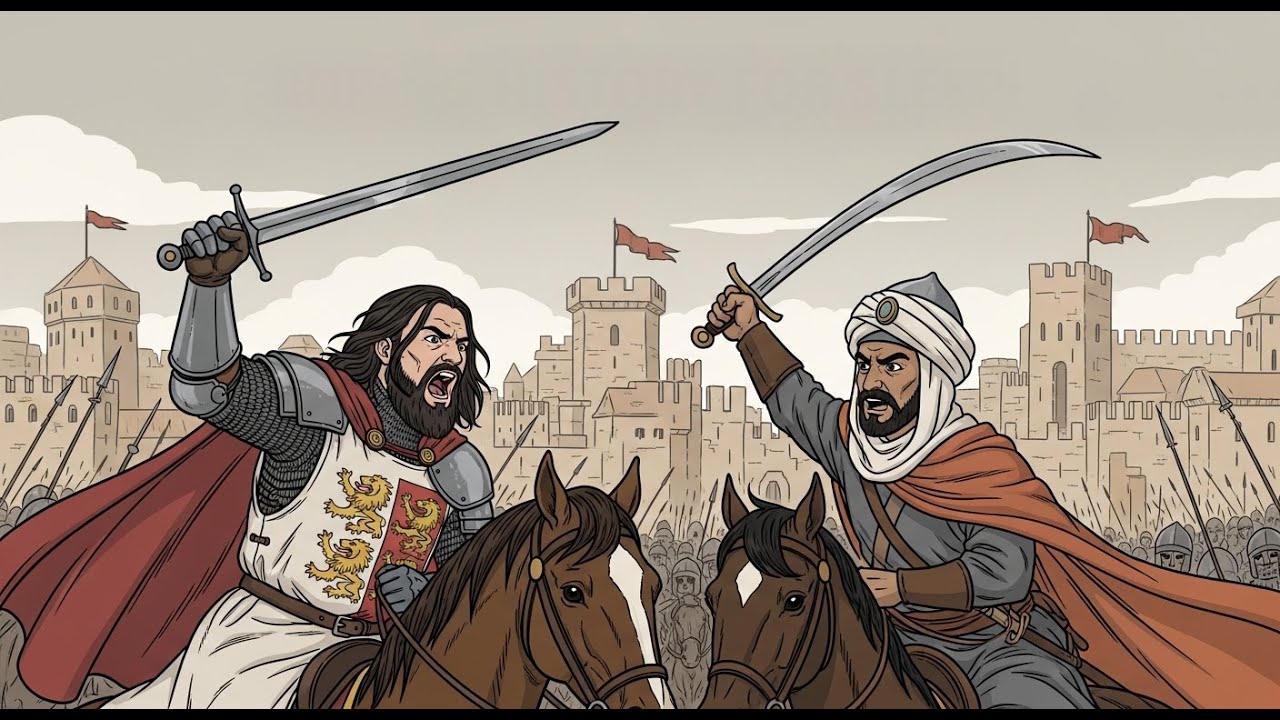 Richard the Lionheart vs Saladin | The Battle That Changed the Crusades