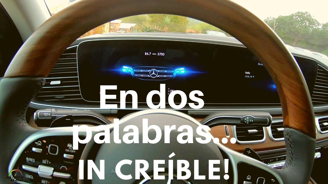 Mercedes-Benz GLE 2020 ... Hey Mercedes quiero una cerveza!