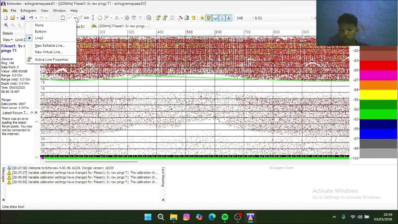 PRAKTIKUM AKUSKEL ECHOVIEW [INDENTIFIKASI DAN PENDUGAAN PLANKTON]
