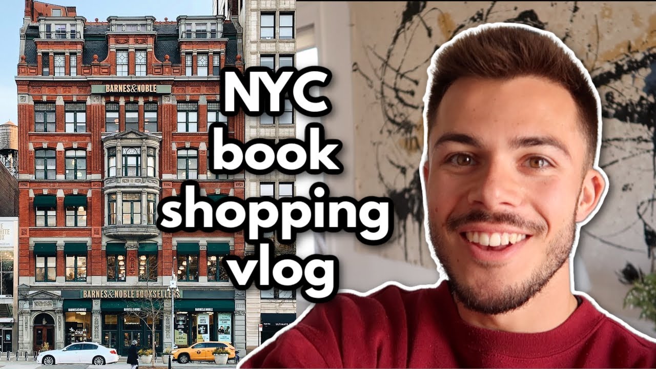 british book nerd goes to Barnes & Noble for the first time (new york vlog)