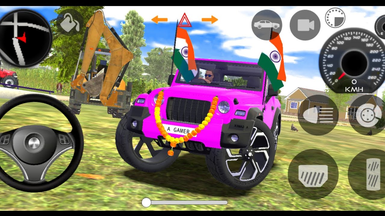 Modified Mahindra Thar Car Games: Indian Cars (Gadi Wala Game) - Thar Game Android Gameplay 2026