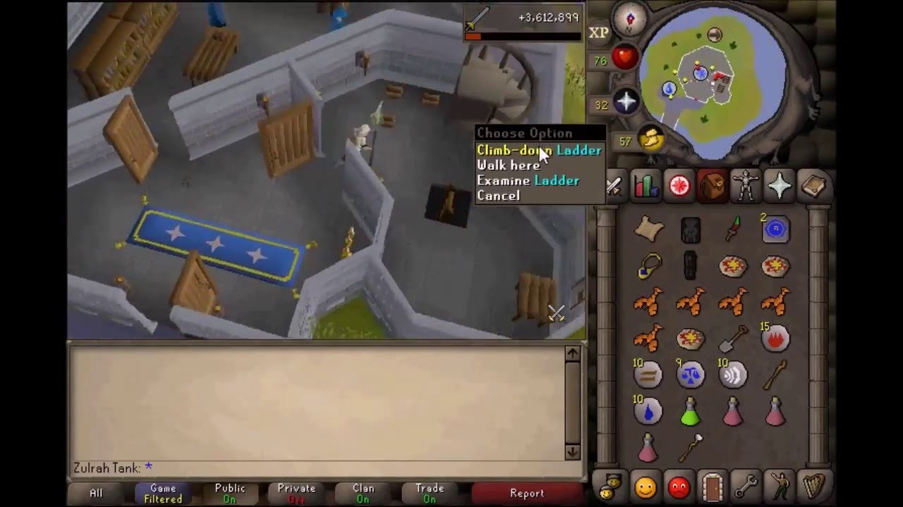 Probably filled with books on magic Hard Clue Osrs2007