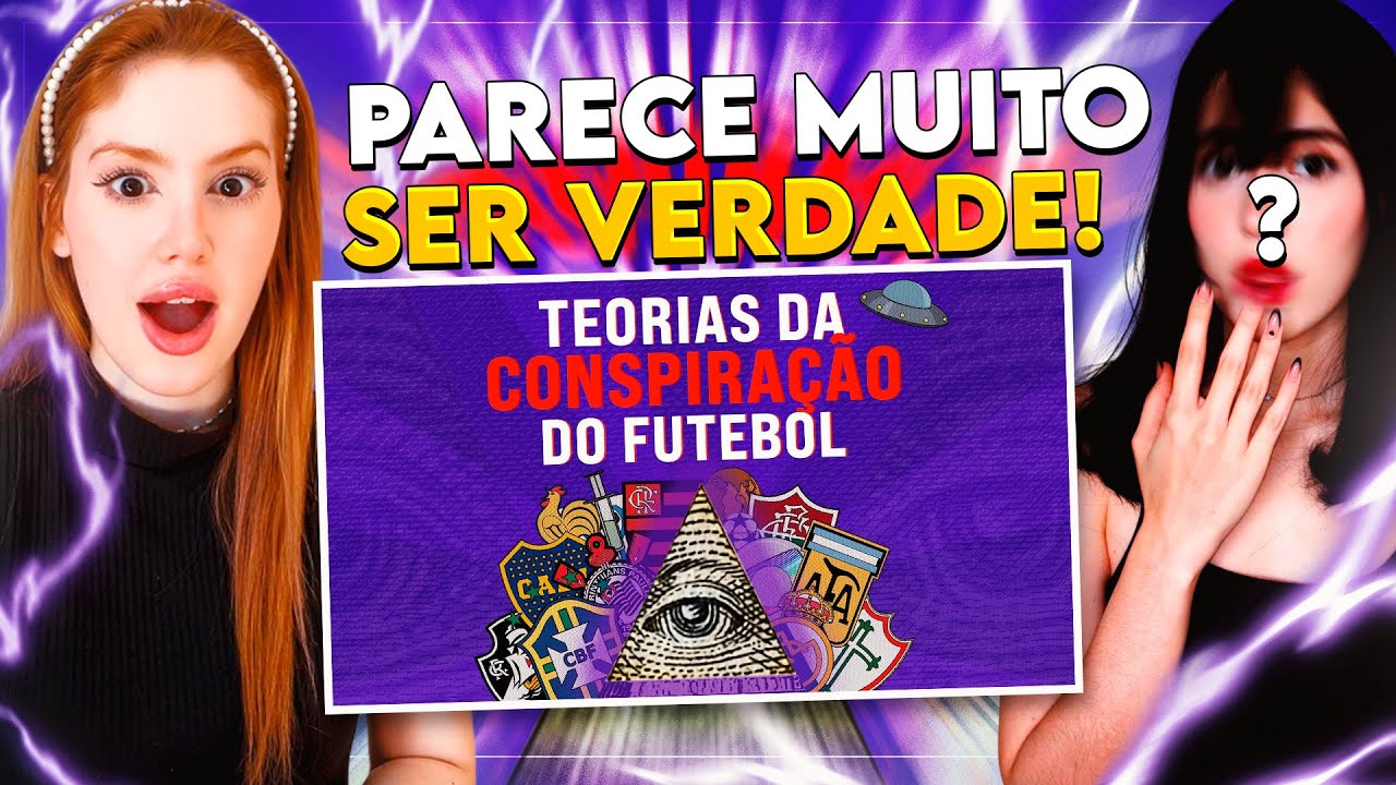 REACT | AS TEORIAS DA CONSPIRAÇÃO MAIS BIZARRAS DO FUTEBOL! | CR Reacts