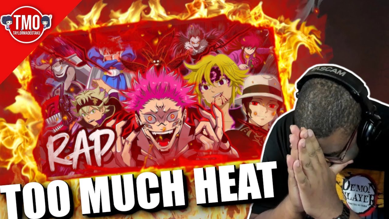 Bars Were So Demonic They Broke My Mic! | ANIME DEMON RAP CYPHER Reaction!