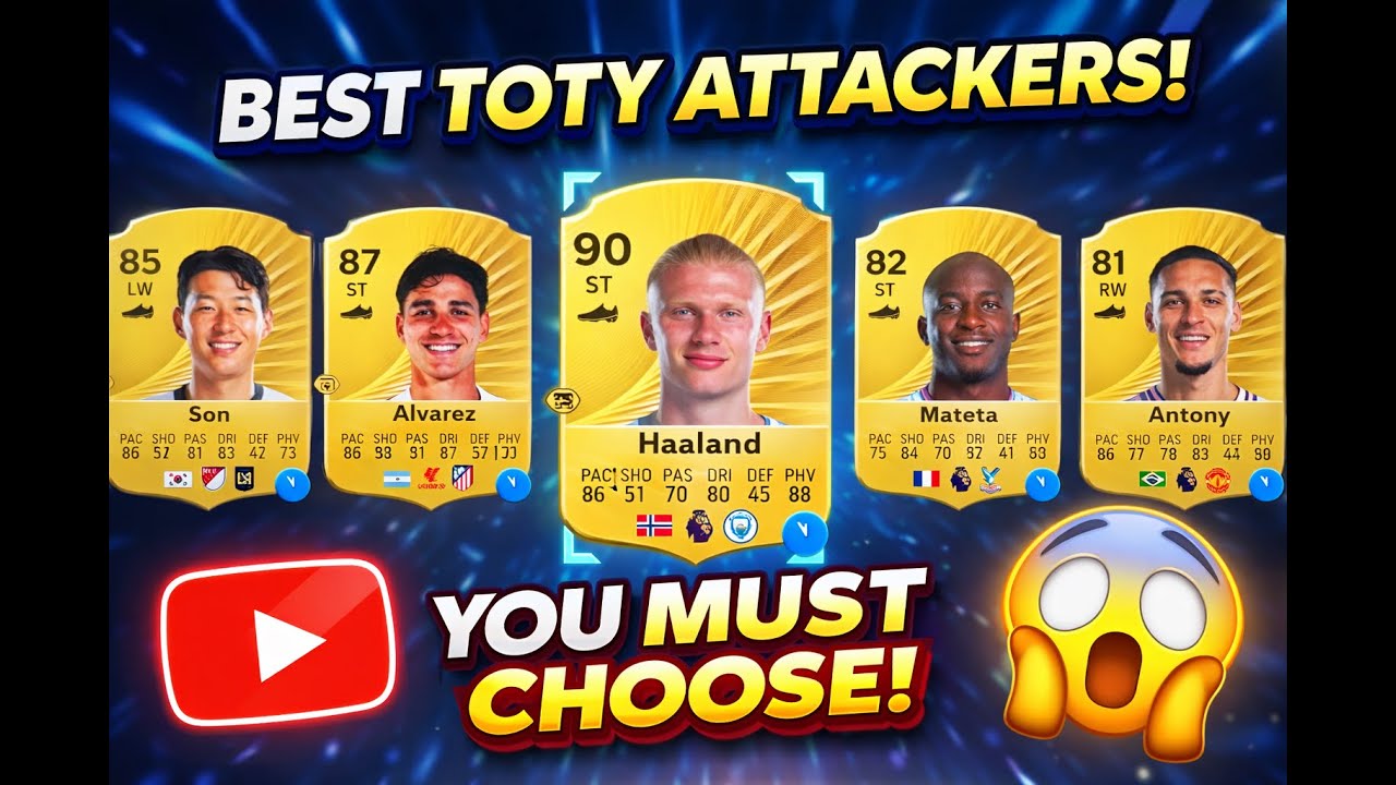 ⚽ PICK THIS TOTY ATTACKER!? 😱Haaland vs Son vs Alvarez –  FC26 Pack Choice!