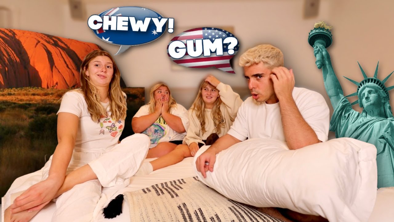 AMERICAN vs AUSTRALIAN SLANG w/ Samantha Jo, Georgia Productions, Lily Grace