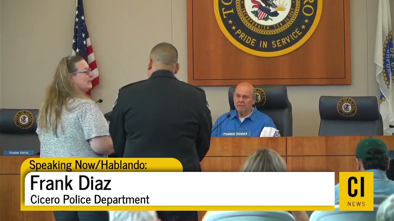 Town of Cicero board meeting | Junta directive de Cicero 10.28.25