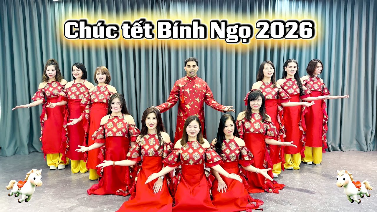 Chúc tết Bính Ngọ 2026 - Choreo By Kalyan Zumba Dancefit | Bài Nhảy Nhạc Xuân Mới Nhất