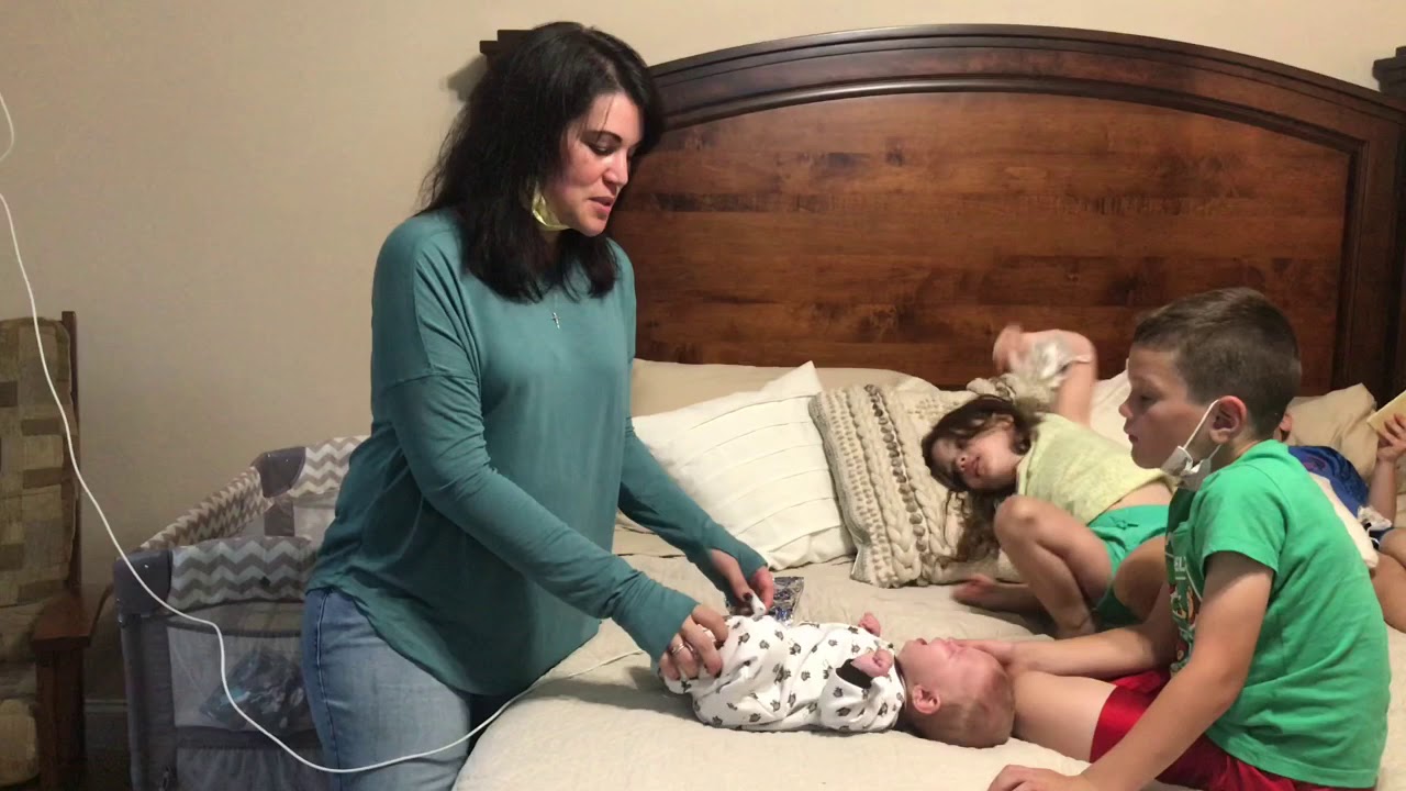 Baby David’s nightly dialysis
