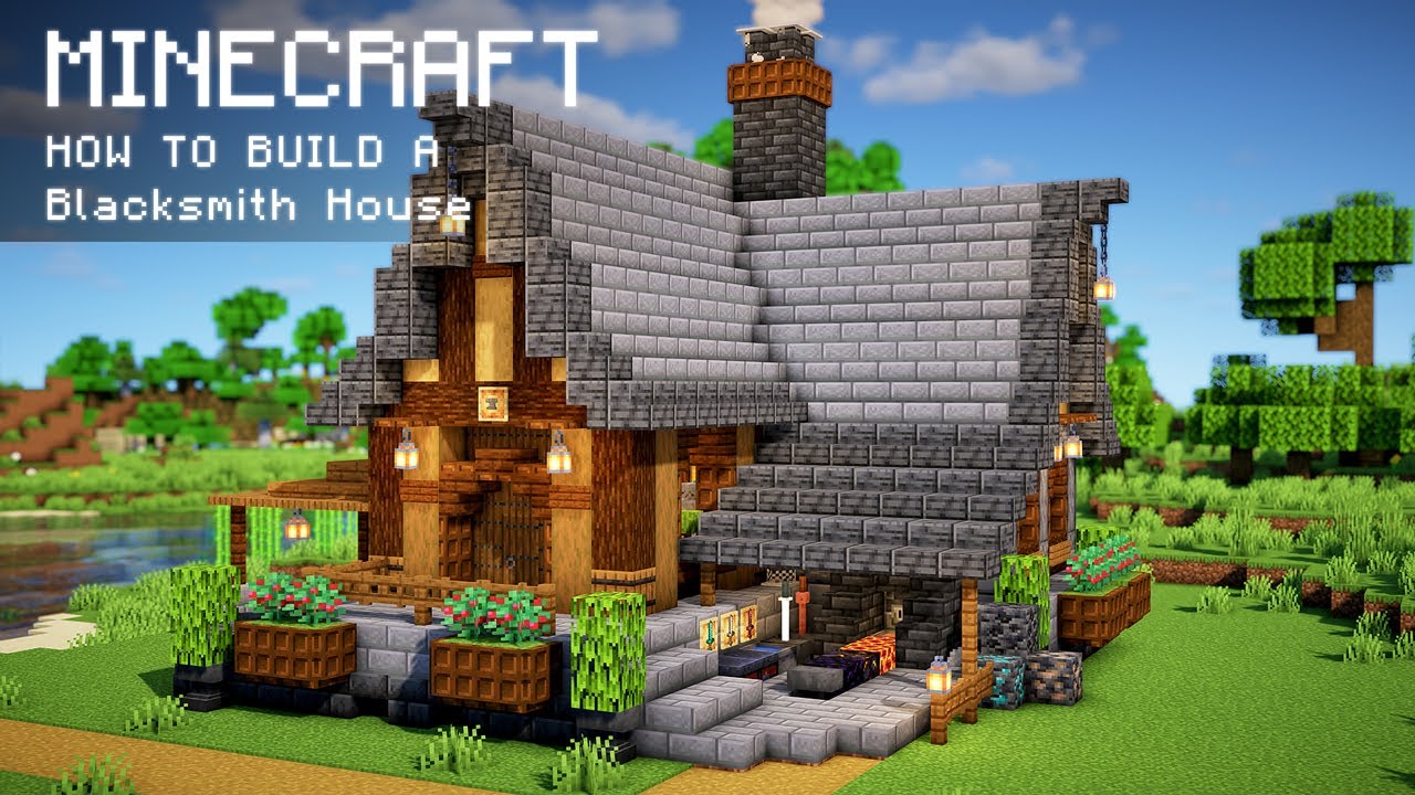 Minecraft: How To Build a Blacksmith House