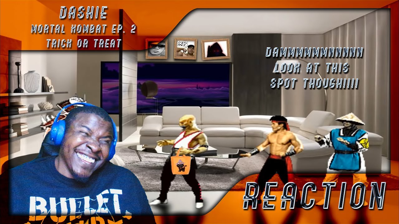 MK MADNESS CONTINUES | Dashie - Mortal Kombat Ep. 2 - Trick or Treat (REACTION)